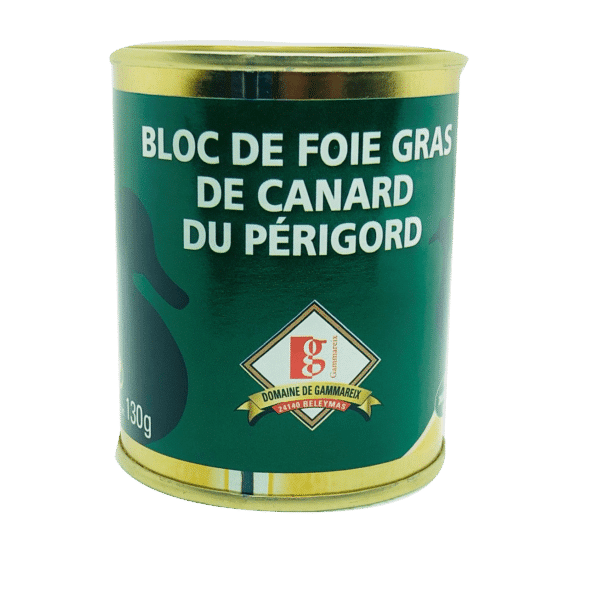 bloc de fois gras de canard igp 130g