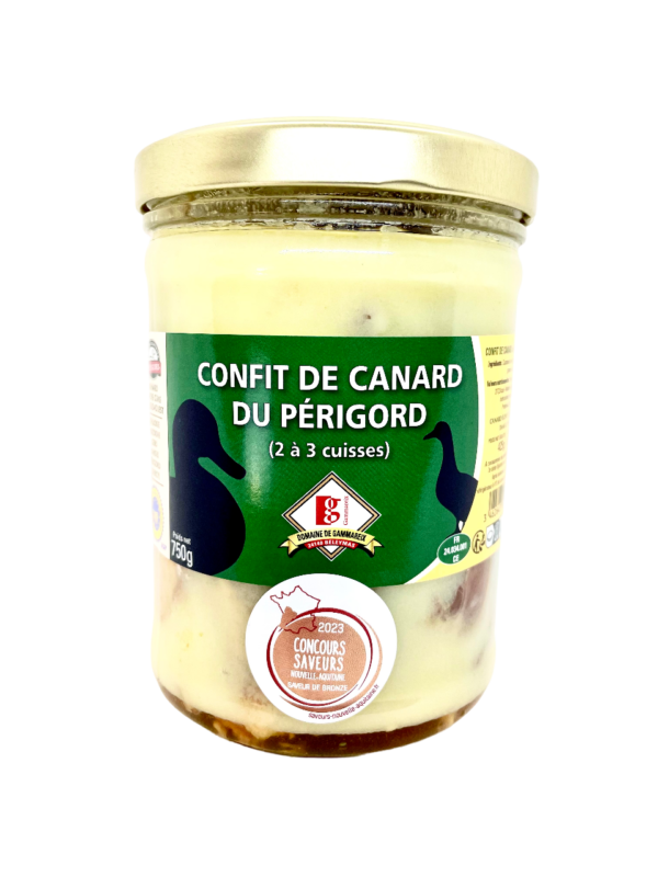 confit de canard igp périgord 2 cuisses