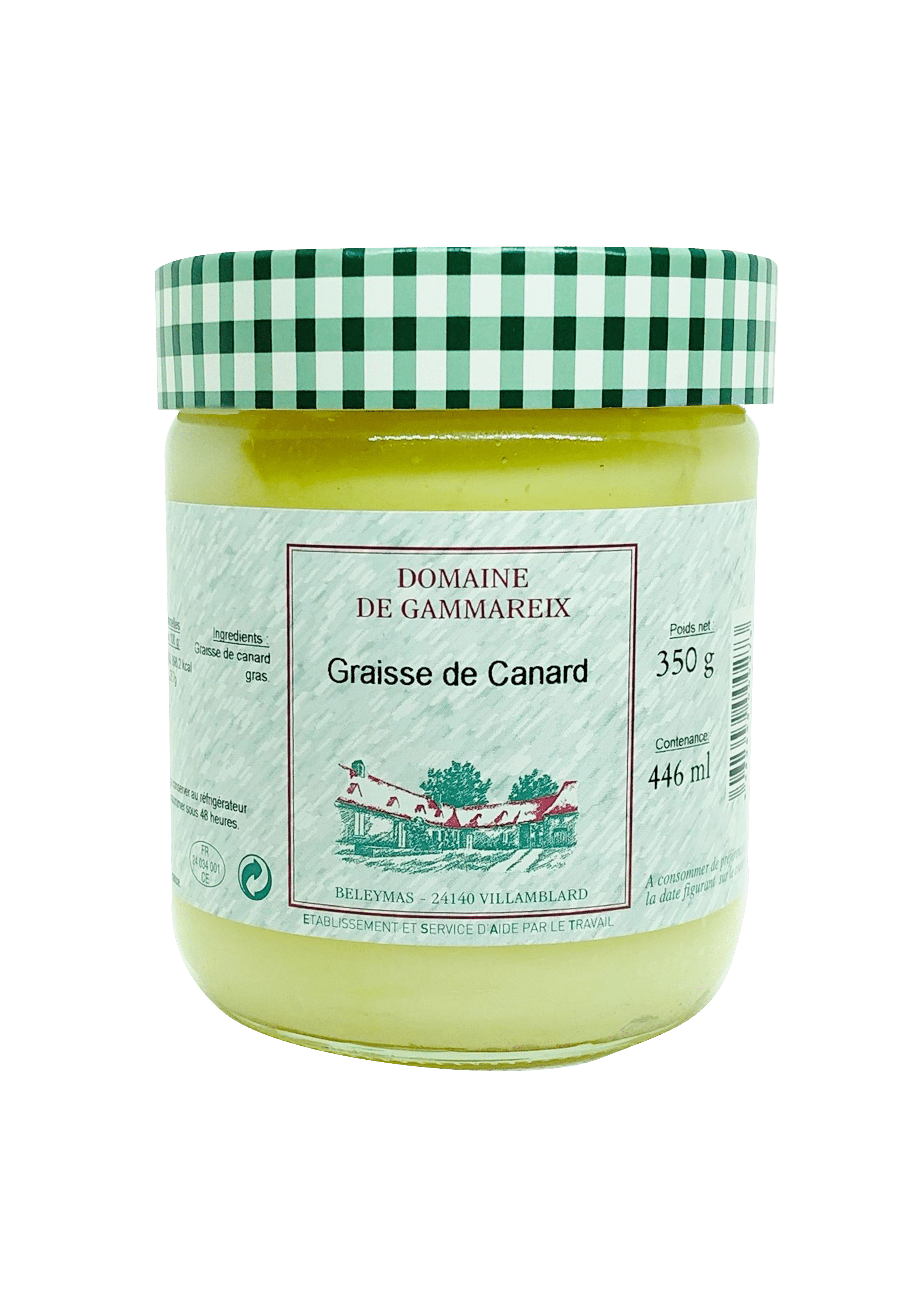 Graisse de canard - Le Domaine de Gammareix