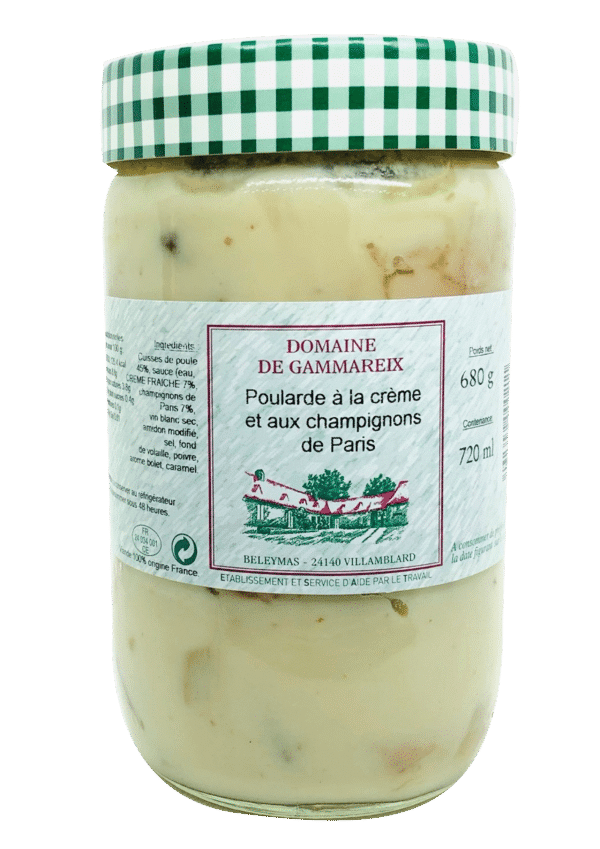 poularde aux champignons 680g