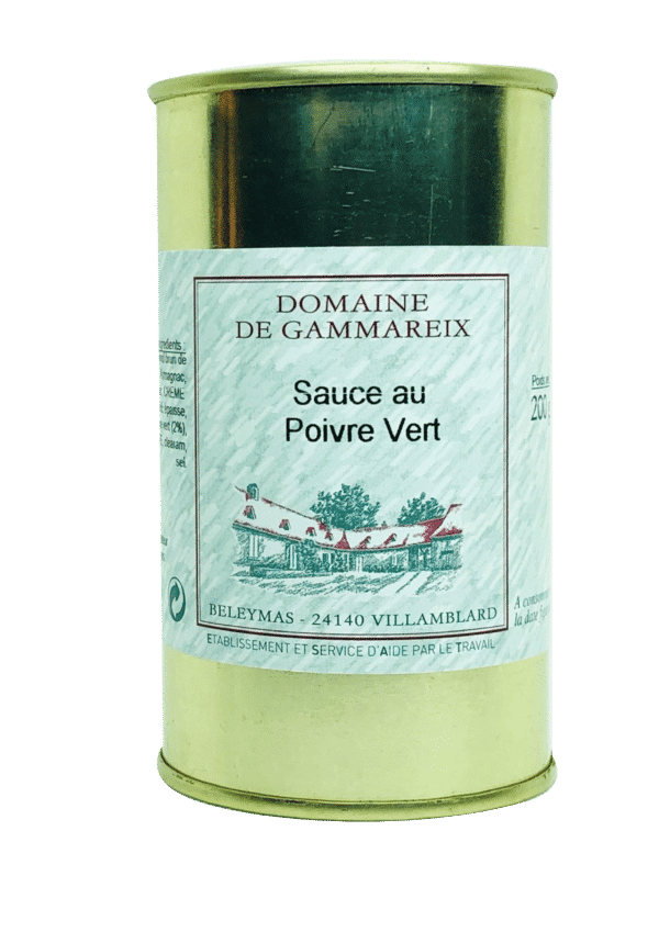 sauce au poivre vert