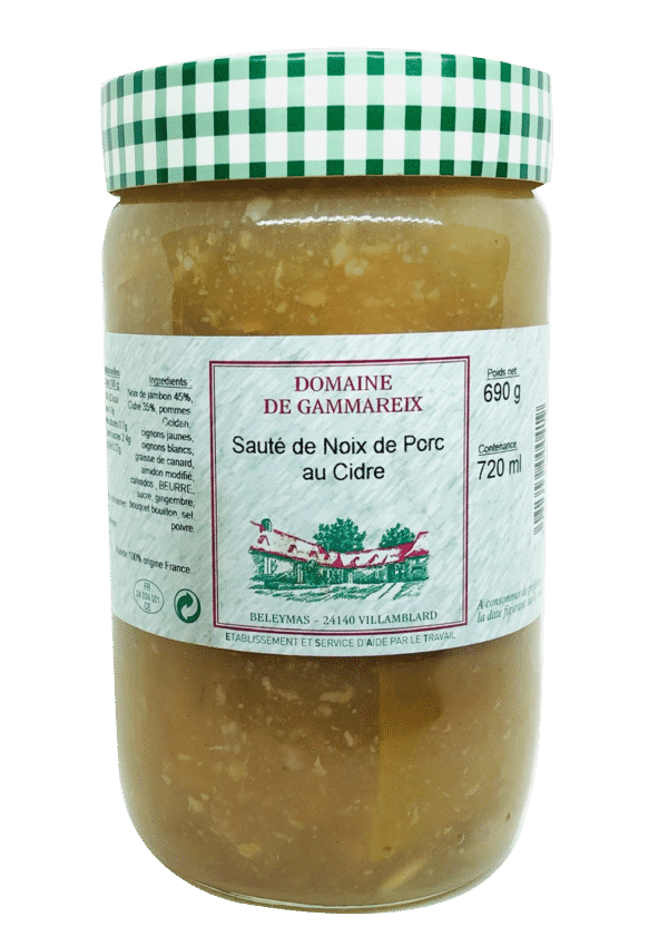 sauté de porc au cidre 690g