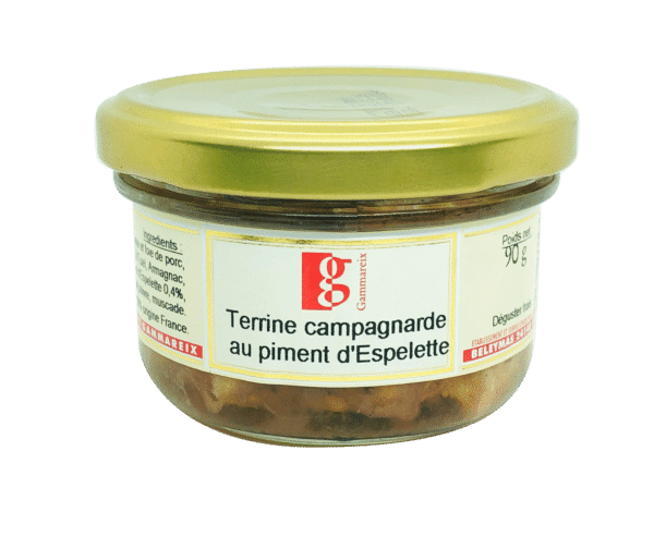 terrine campagnarde pim espelette 90g