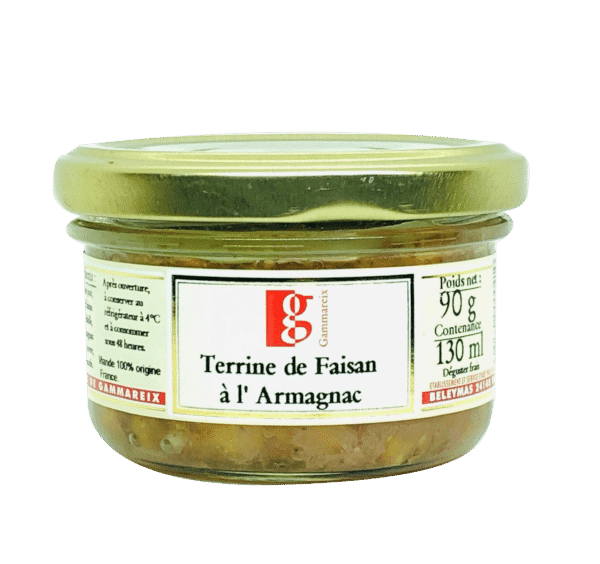 terrine de faisan armagnac 90g