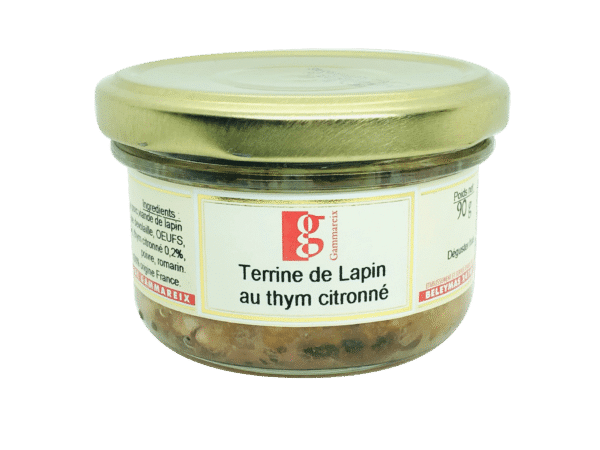 ter lapin citron thym 90g