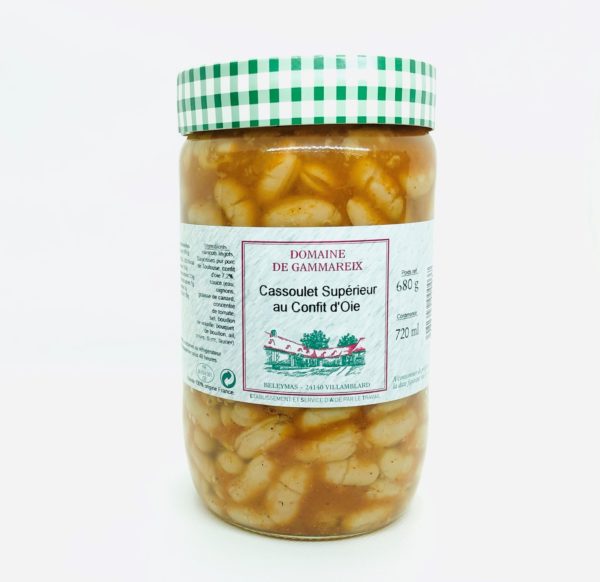 cassoulet supérieur au confit d'oie