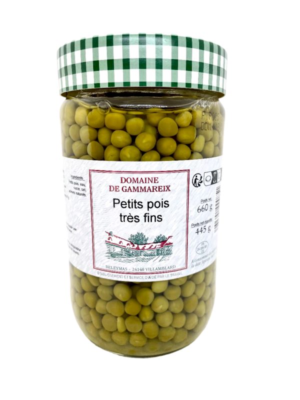 petits pois très fins