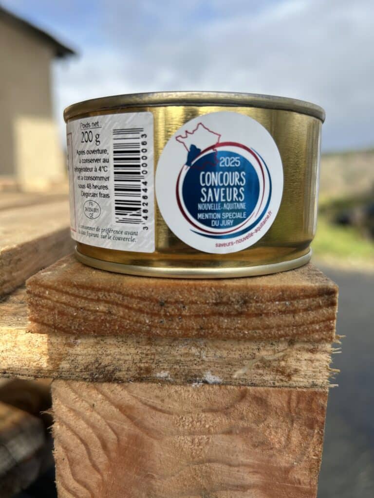 Pâté de foie de canard medaille