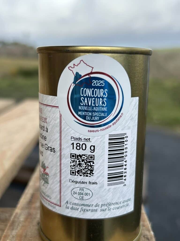 Cou de canard à la Périgourdine medaille